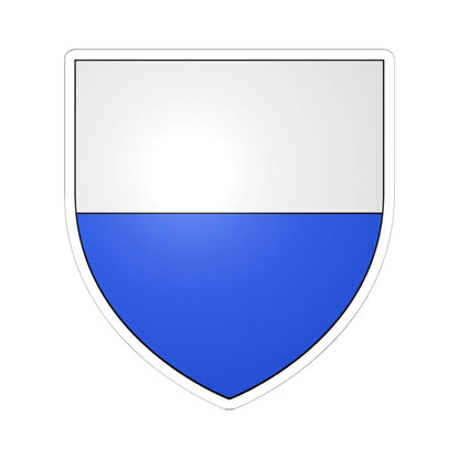 Coat of arms Azzoni Avogadro (Italy) (Coat of Arms) STICKER Vinyl Kiss-Cut Decal 6 Inch White - The Sticker Space