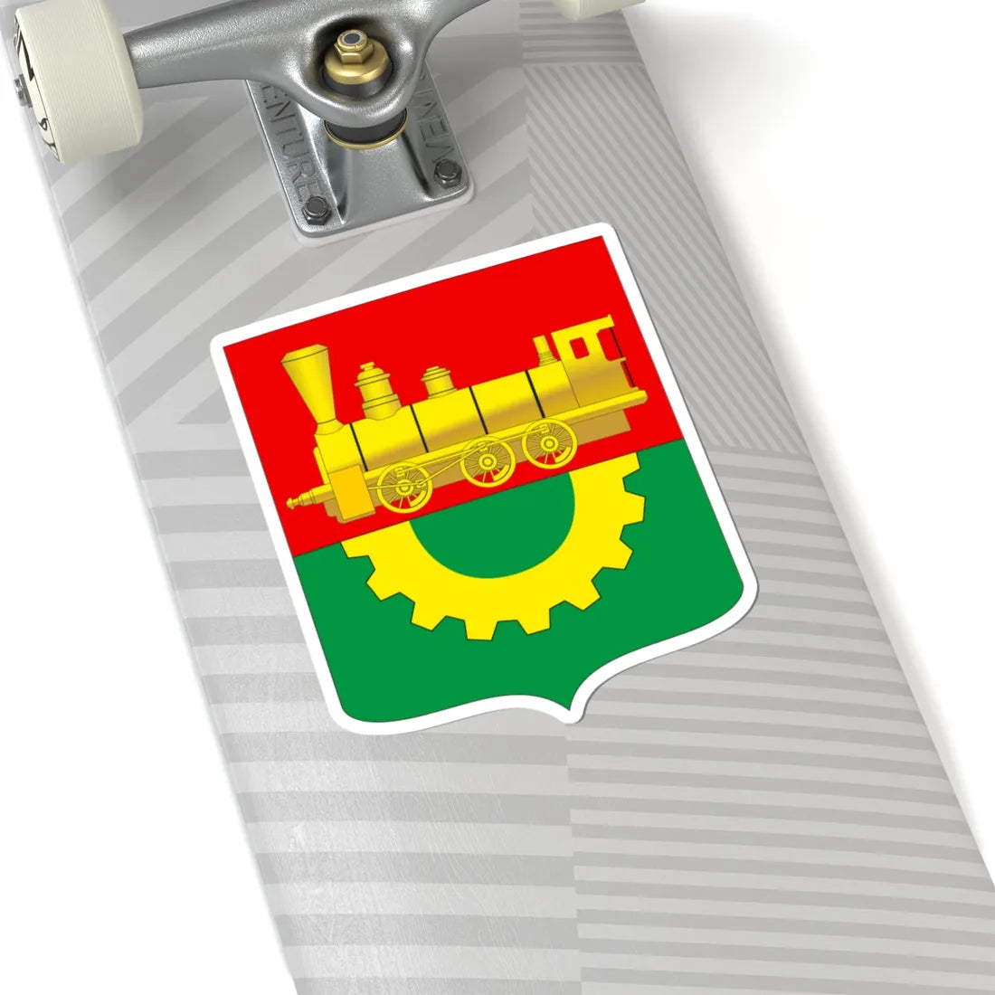 Coat of arms Baranavičy (Belarus) (Coat of Arms) STICKER Vinyl Kiss-Cut Decal - The Sticker Space