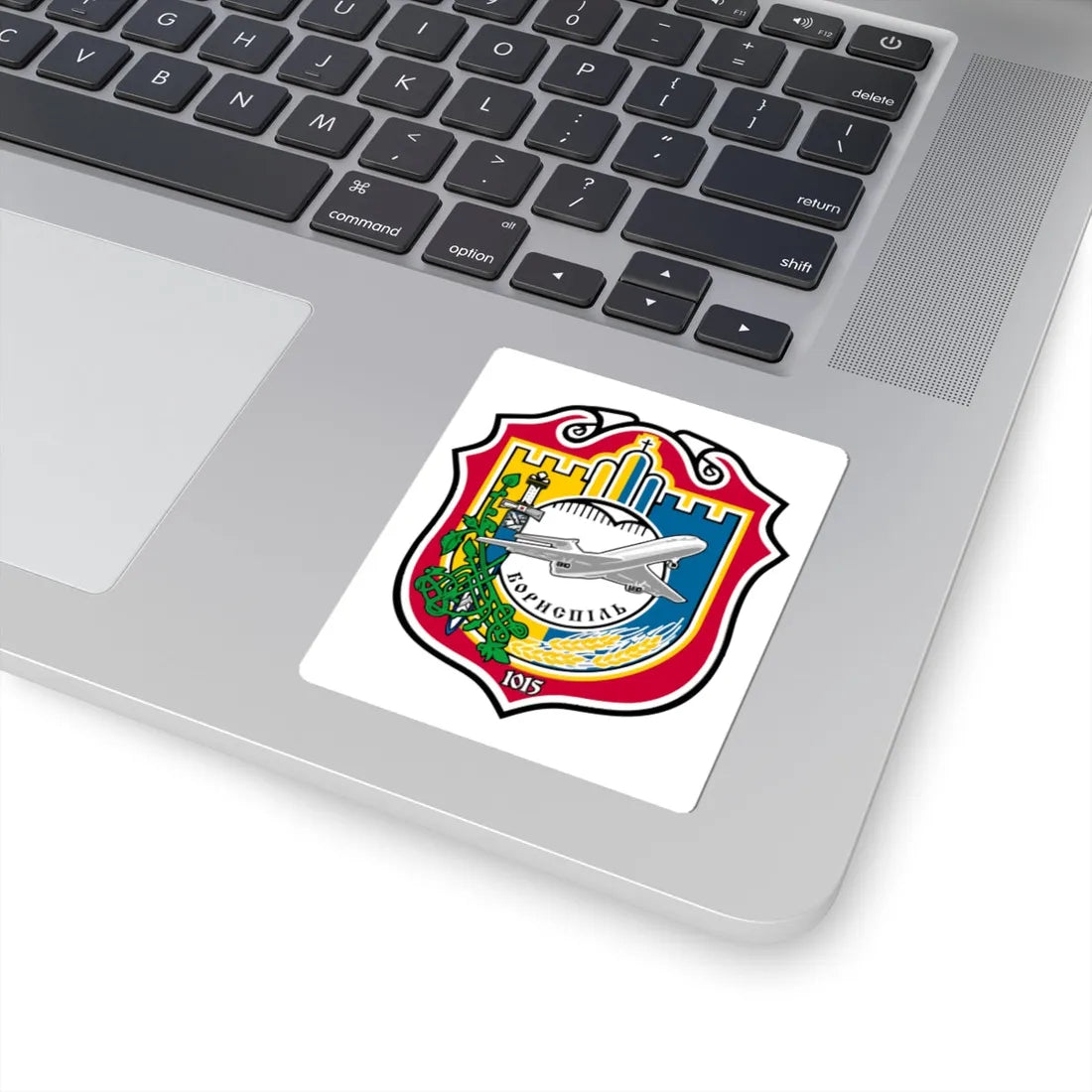 Coat of Arms Boryspil (Ukraine) (Coat of Arms) STICKER Vinyl Kiss-Cut Decal - The Sticker Space