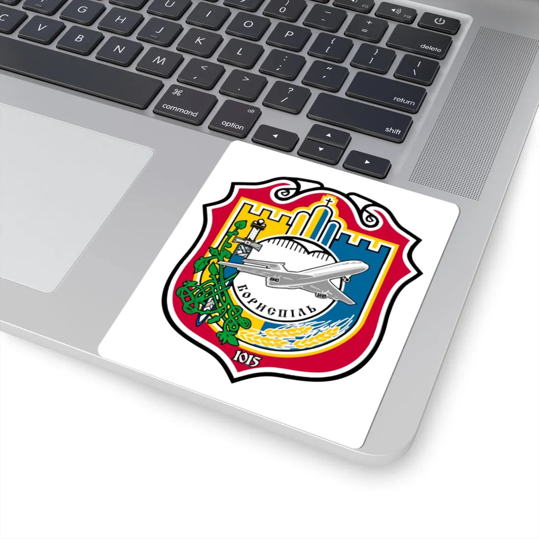 Coat of Arms Boryspil (Ukraine) (Coat of Arms) STICKER Vinyl Kiss-Cut Decal - The Sticker Space