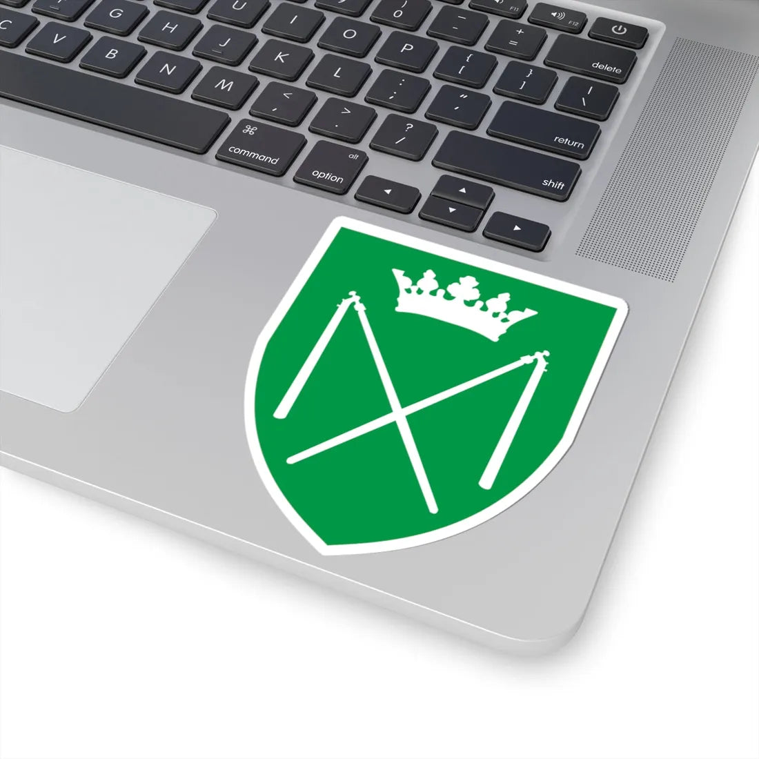 Coat of arms Brønderslev (Denmark) (Coat of Arms) STICKER Vinyl Kiss-Cut Decal - The Sticker Space