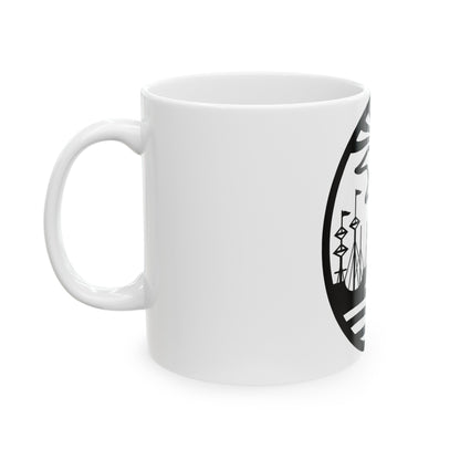 Coat of Arms Buenos Aires Argentina - White Coffee Mug-The Sticker Space