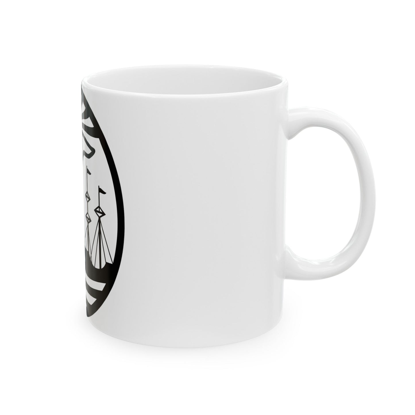 Coat of Arms Buenos Aires Argentina - White Coffee Mug-The Sticker Space