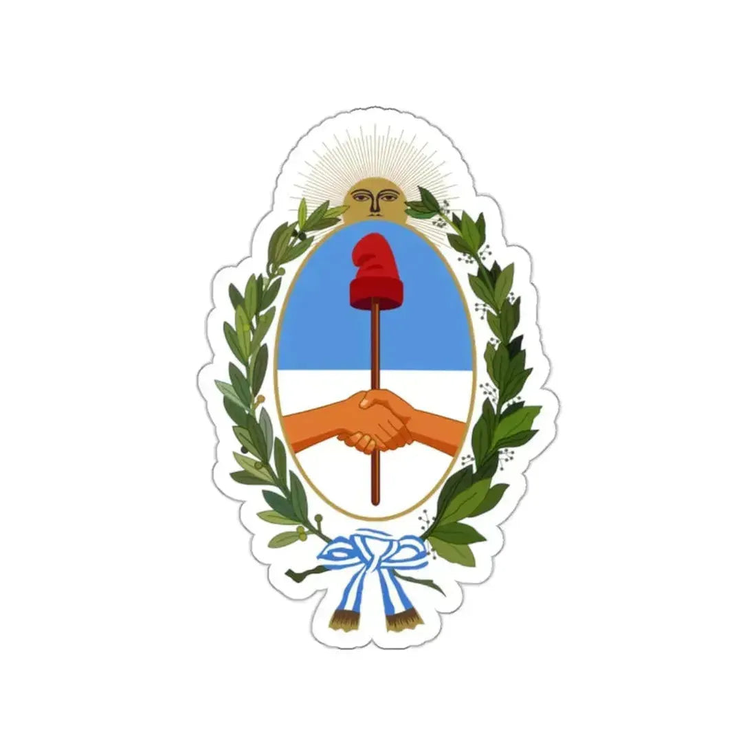 Coat of Arms Buenos Aires Province Argentina STICKER Vinyl Die-Cut Decal 2 Inch - The Sticker Space