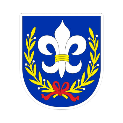 Coat of arms Bunkovce (Slovakia) (Coat of Arms) STICKER Vinyl Kiss-Cut Decal 3 Inch White - The Sticker Space