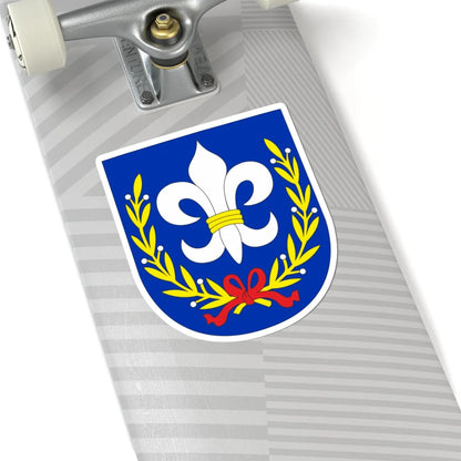 Coat of arms Bunkovce (Slovakia) (Coat of Arms) STICKER Vinyl Kiss-Cut Decal - The Sticker Space