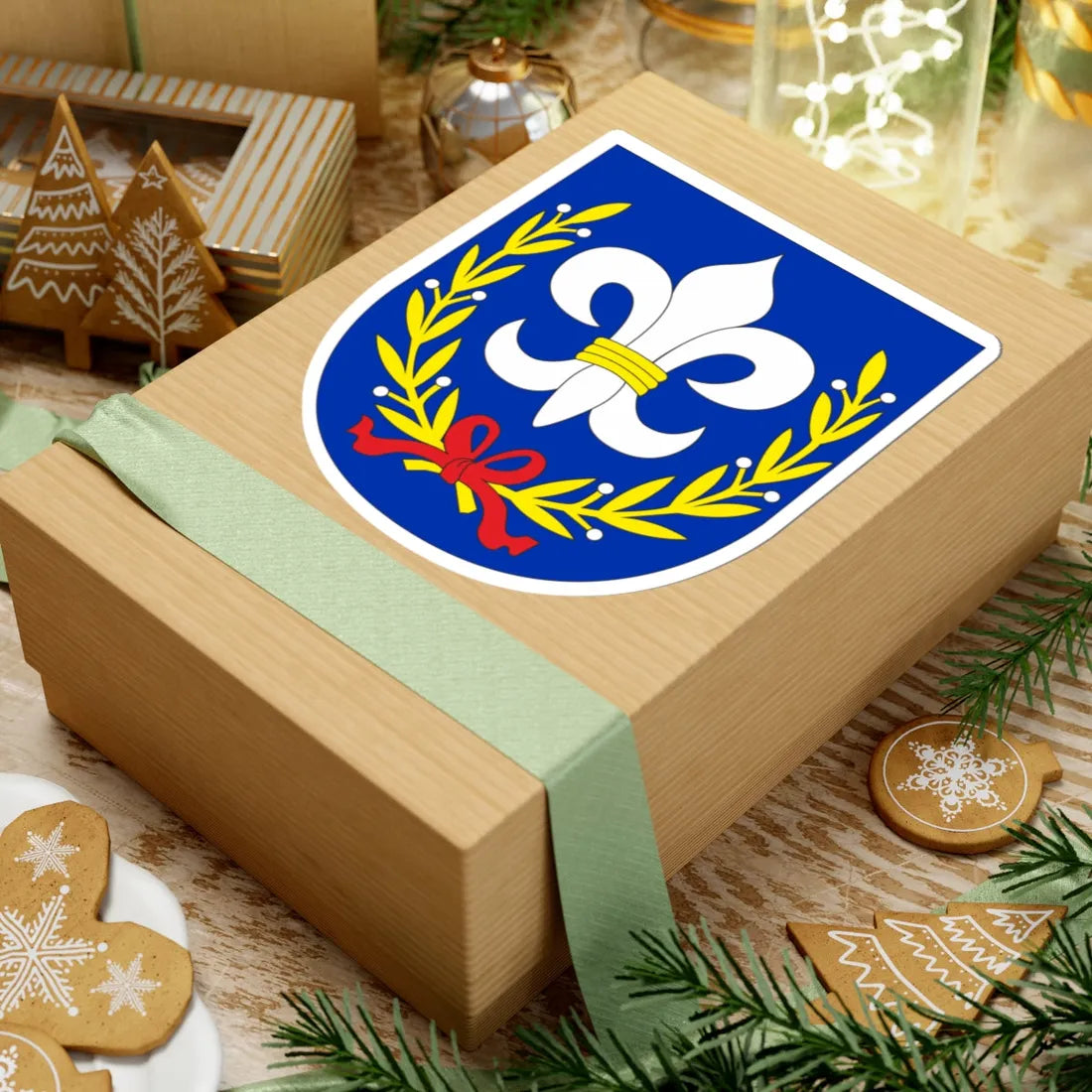 Coat of arms Bunkovce (Slovakia) (Coat of Arms) STICKER Vinyl Kiss-Cut Decal - The Sticker Space