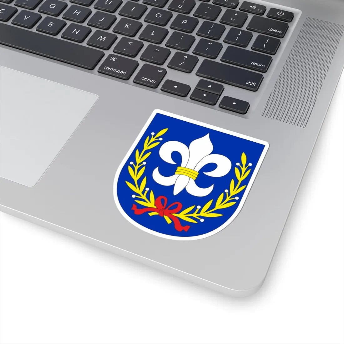 Coat of arms Bunkovce (Slovakia) (Coat of Arms) STICKER Vinyl Kiss-Cut Decal - The Sticker Space