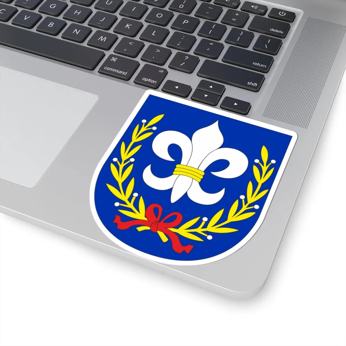 Coat of arms Bunkovce (Slovakia) (Coat of Arms) STICKER Vinyl Kiss-Cut Decal - The Sticker Space
