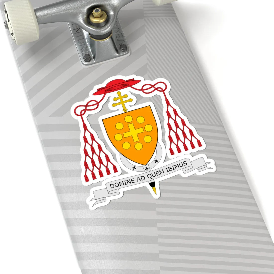 Coat of Arms card. T. A. Sarr (Senegal) (Coat of Arms) STICKER Vinyl Kiss-Cut Decal - The Sticker Space