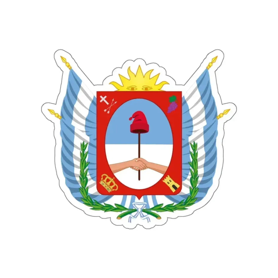 Coat of Arms Catamarca Argentina STICKER Vinyl Die-Cut Decal - The Sticker Space