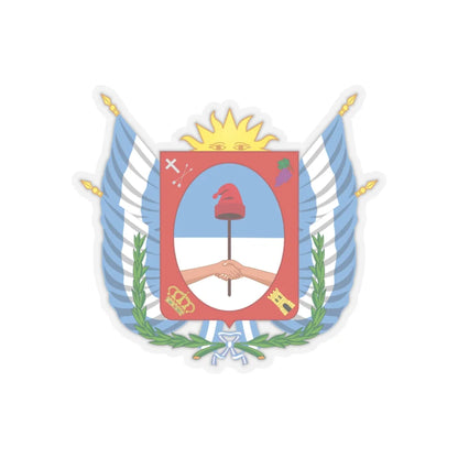 Coat of Arms Catamarca Argentina - STICKER Vinyl Kiss-Cut Decal 3 Inch Transparent - The Sticker Space