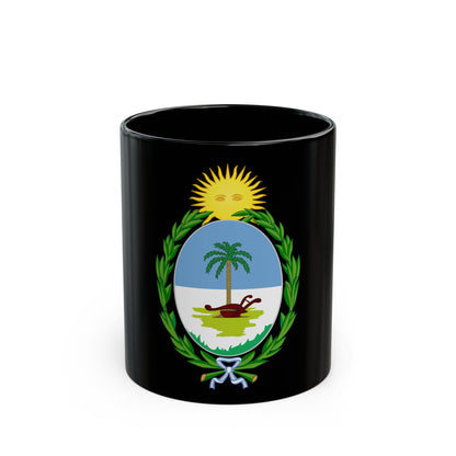 Coat of Arms Chaco Argentina - Black Coffee Mug-11oz-The Sticker Space