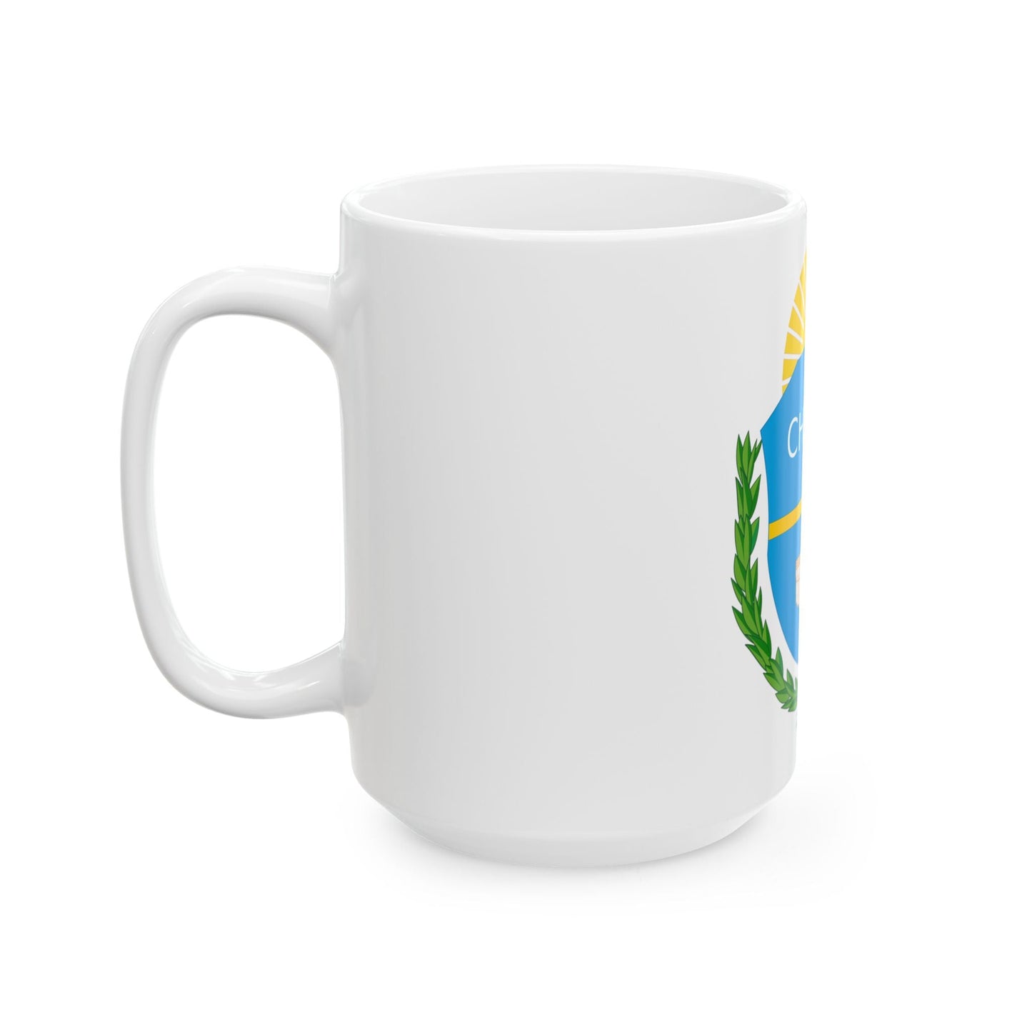 Coat of Arms Chubut Argentina - White Coffee Mug