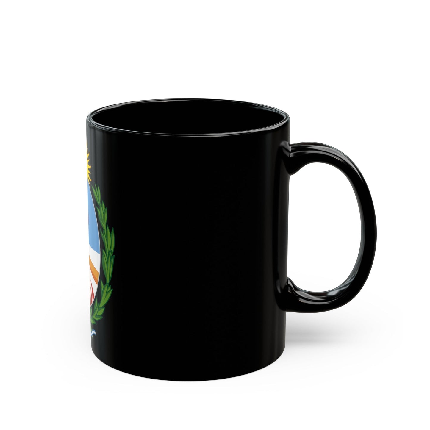 Coat of Arms Corrientes Argentina - Black Coffee Mug-The Sticker Space