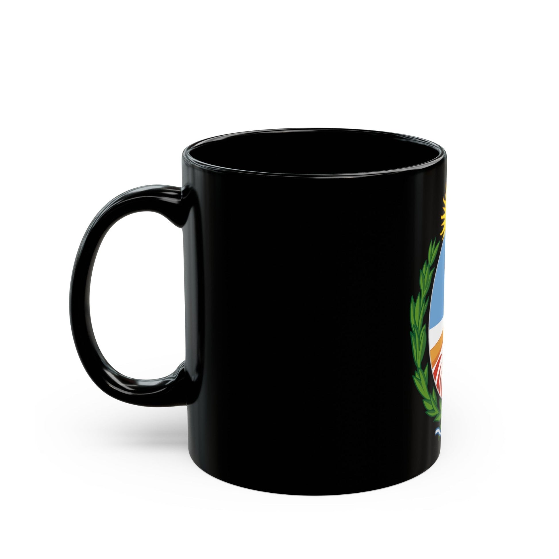 Coat of Arms Corrientes Argentina - Black Coffee Mug-The Sticker Space