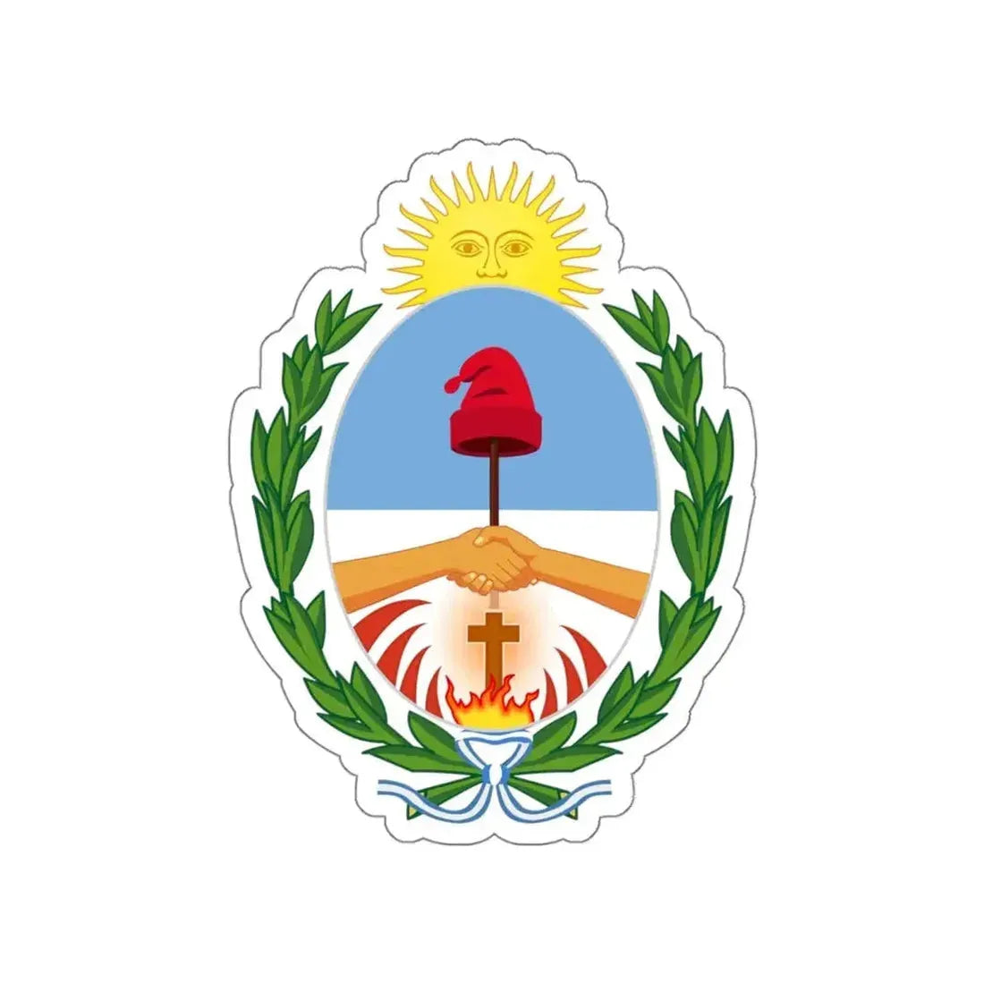 Coat of Arms Corrientes Argentina STICKER Vinyl Die-Cut Decal - The Sticker Space