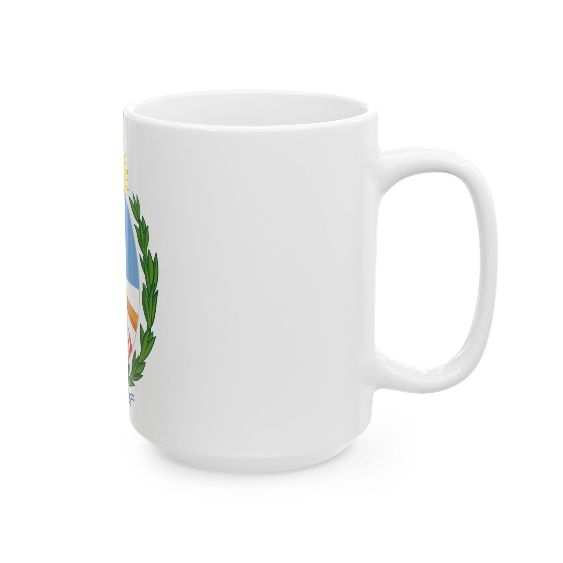 Coat of Arms Corrientes Argentina - White Coffee Mug-The Sticker Space