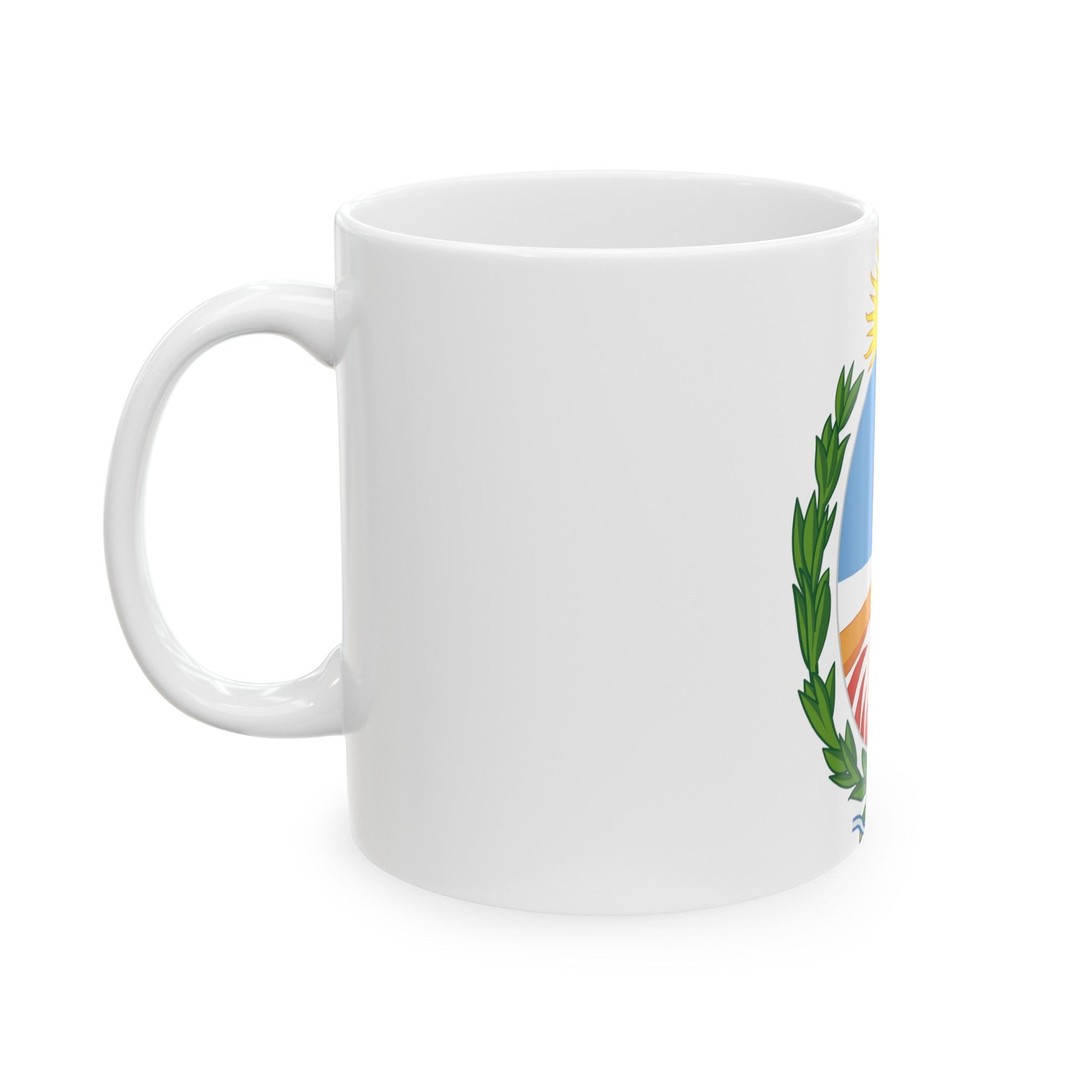 Coat of Arms Corrientes Argentina - White Coffee Mug-The Sticker Space