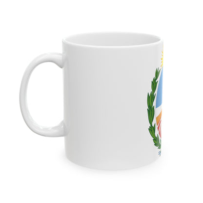 Coat of Arms Corrientes Argentina - White Coffee Mug-The Sticker Space