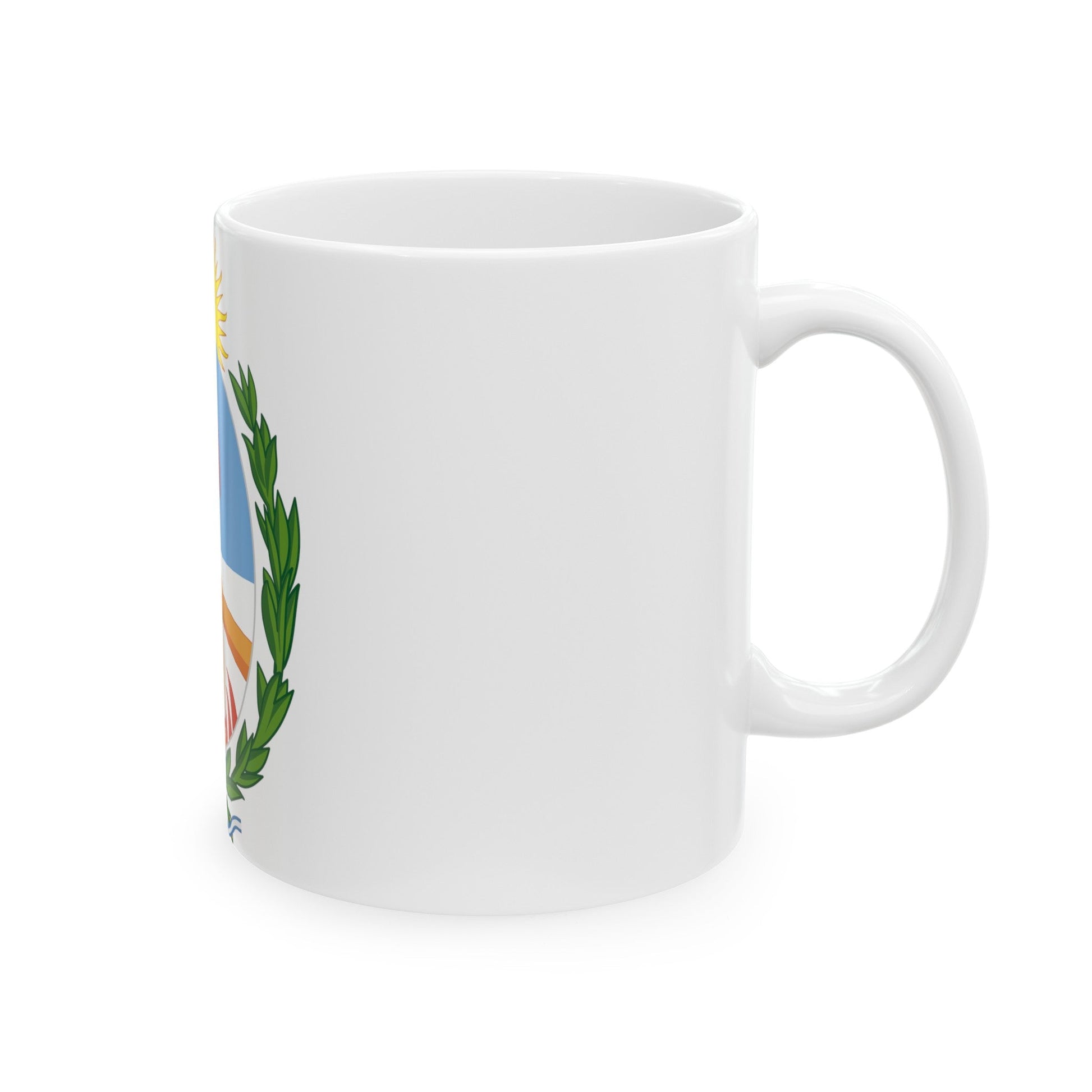 Coat of Arms Corrientes Argentina - White Coffee Mug-The Sticker Space