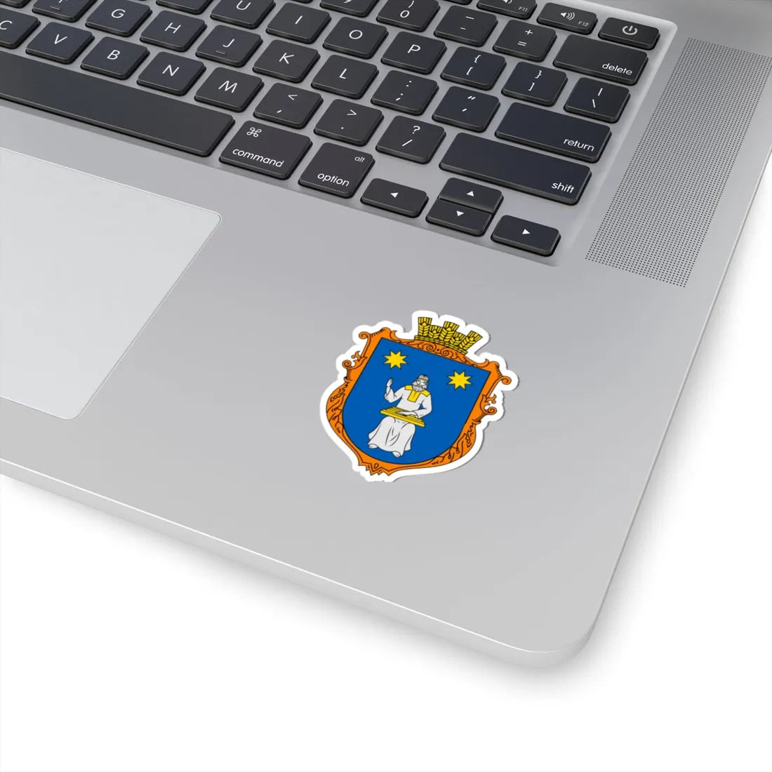 Coat of arms Davydiv (Ukraine) (Coat of Arms) STICKER Vinyl Kiss-Cut Decal - The Sticker Space