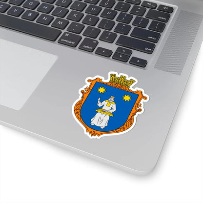 Coat of arms Davydiv (Ukraine) (Coat of Arms) STICKER Vinyl Kiss-Cut Decal - The Sticker Space