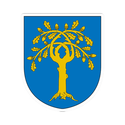 Coat of arms Della Rovere (Italy) (Coat of Arms) STICKER Vinyl Kiss-Cut Decal 2 Inch White - The Sticker Space