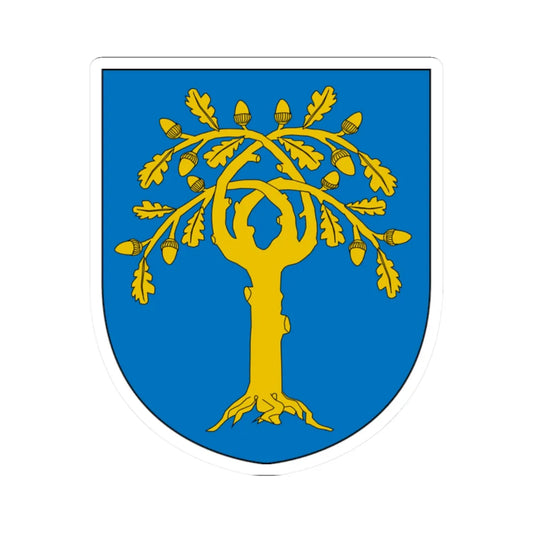 Coat of arms Della Rovere (Italy) (Coat of Arms) STICKER Vinyl Kiss-Cut Decal 2 Inch White - The Sticker Space