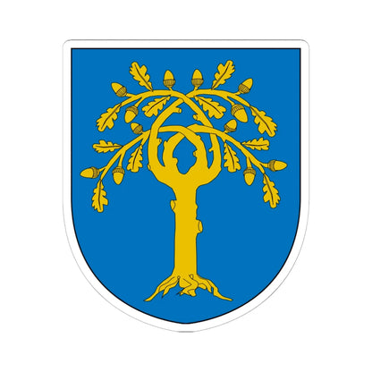 Coat of arms Della Rovere (Italy) (Coat of Arms) STICKER Vinyl Kiss-Cut Decal 6 Inch White - The Sticker Space