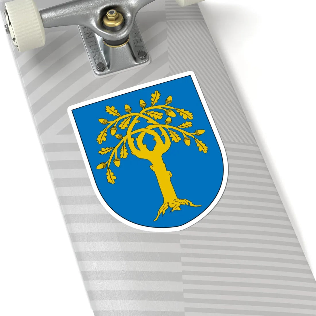 Coat of arms Della Rovere (Italy) (Coat of Arms) STICKER Vinyl Kiss-Cut Decal - The Sticker Space