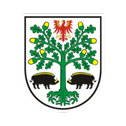 Coat of Arms Eberswalde (Germany) (Coat of Arms) STICKER Vinyl Kiss-Cut Decal 2 Inch White - The Sticker Space