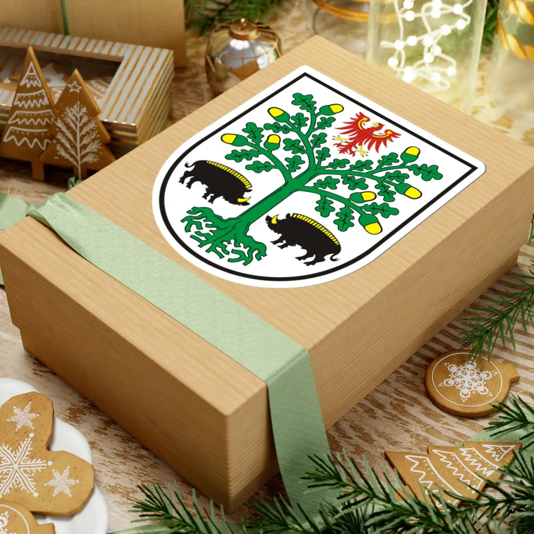 Coat of Arms Eberswalde (Germany) (Coat of Arms) STICKER Vinyl Kiss-Cut Decal - The Sticker Space