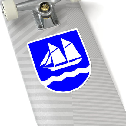 Coat of arms Emmaste (Estonia) (Coat of Arms) STICKER Vinyl Kiss-Cut Decal - The Sticker Space