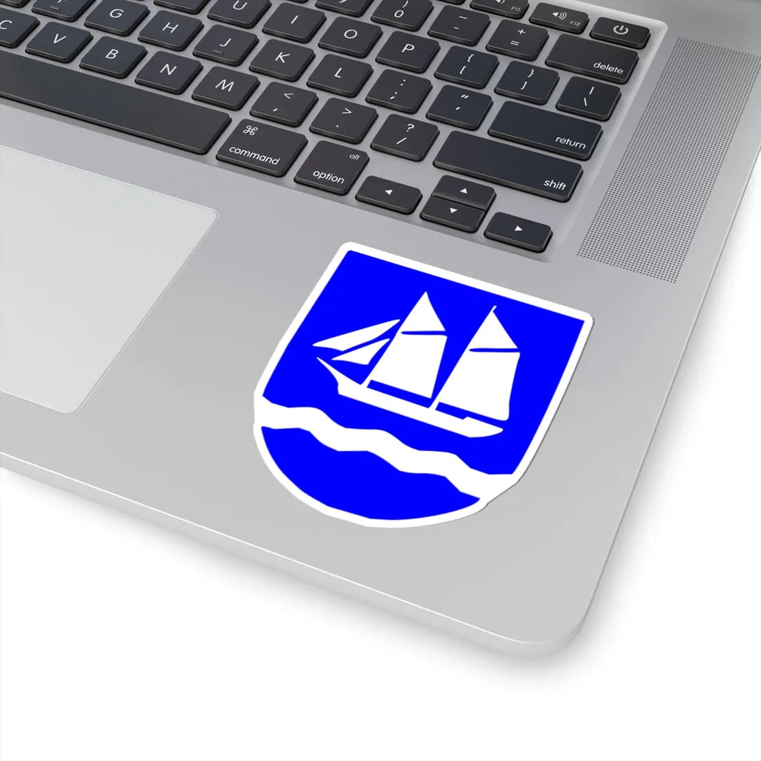 Coat of arms Emmaste (Estonia) (Coat of Arms) STICKER Vinyl Kiss-Cut Decal - The Sticker Space