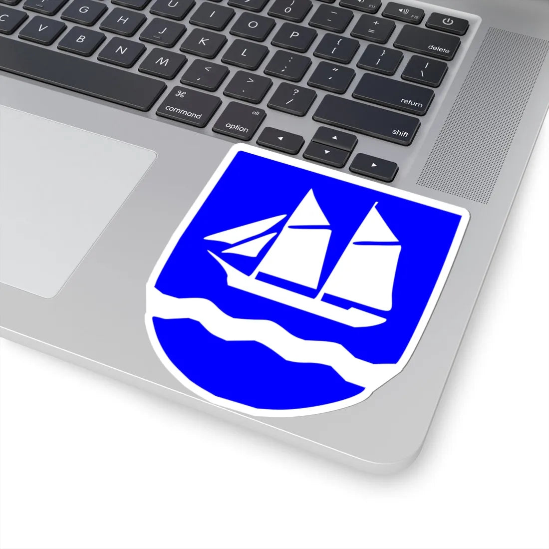 Coat of arms Emmaste (Estonia) (Coat of Arms) STICKER Vinyl Kiss-Cut Decal - The Sticker Space