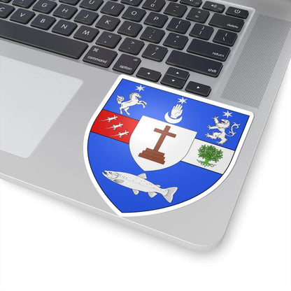 Coat of arms family-sept ir OCahan Keane (Ireland) (Coat of Arms) STICKER Vinyl Kiss-Cut Decal - The Sticker Space
