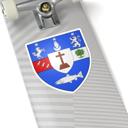 Coat of arms family-sept ir OCahan Keane (Ireland) (Coat of Arms) STICKER Vinyl Kiss-Cut Decal - The Sticker Space