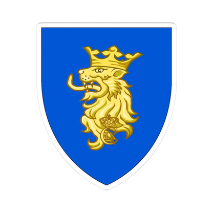 Coat of arms for 3rd Jutland Brigade (Denmark) (Coat of Arms) STICKER Vinyl Kiss-Cut Decal 3 Inch White - The Sticker Space