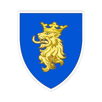 Coat of arms for 3rd Jutland Brigade (Denmark) (Coat of Arms) STICKER Vinyl Kiss-Cut Decal 6 Inch White - The Sticker Space