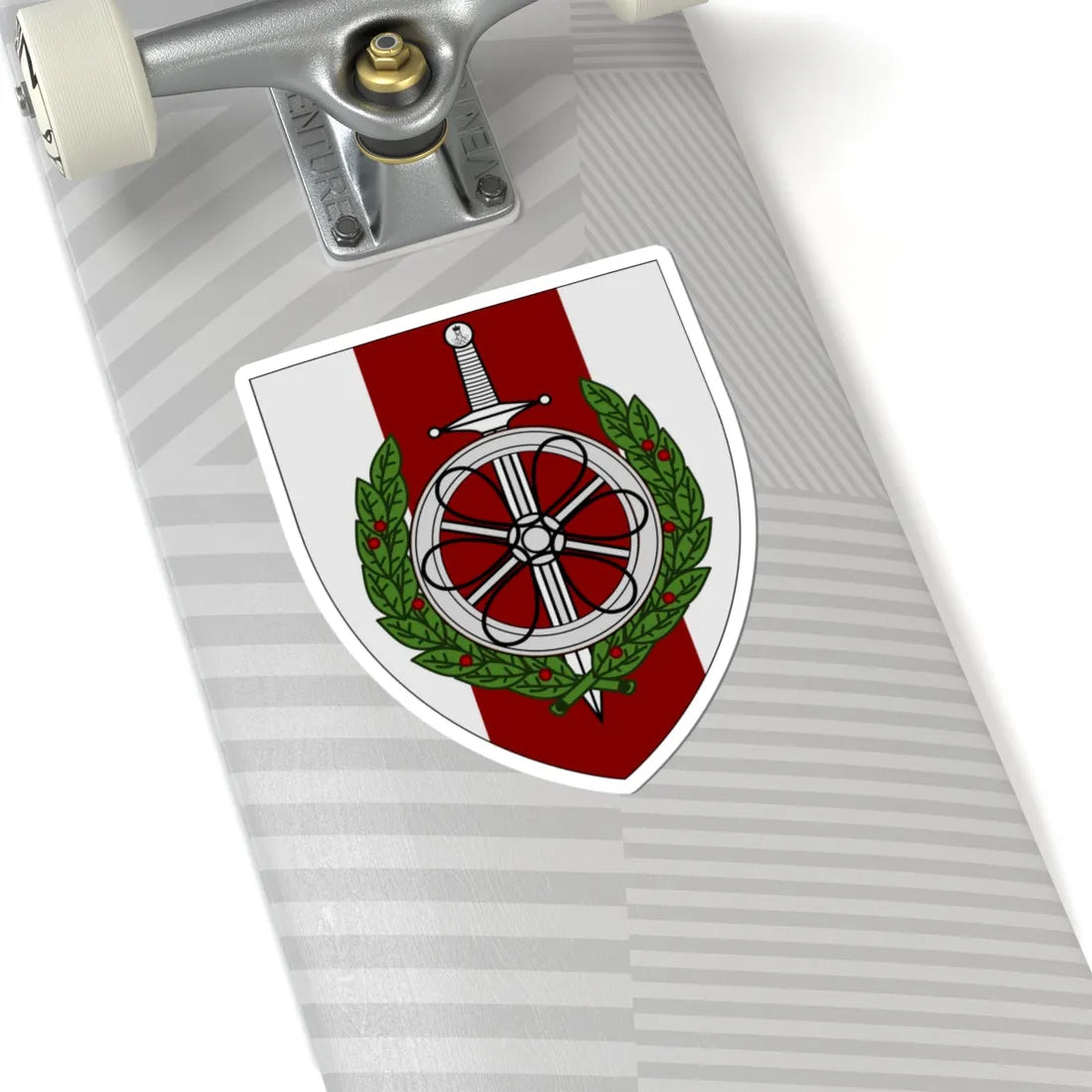 Coat of arms for DANILOG (Denmark) (Coat of Arms) STICKER Vinyl Kiss-Cut Decal - The Sticker Space