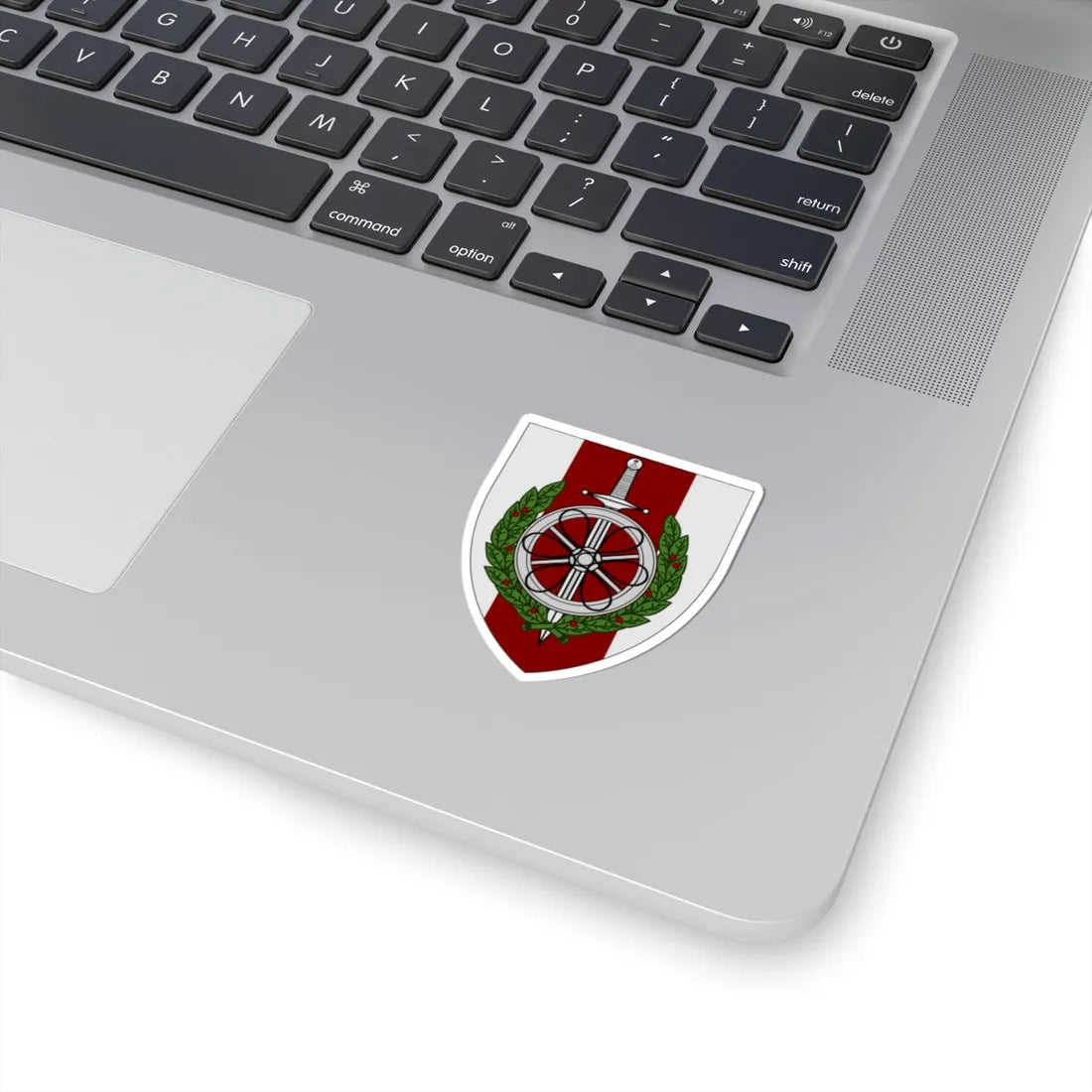 Coat of arms for DANILOG (Denmark) (Coat of Arms) STICKER Vinyl Kiss-Cut Decal - The Sticker Space