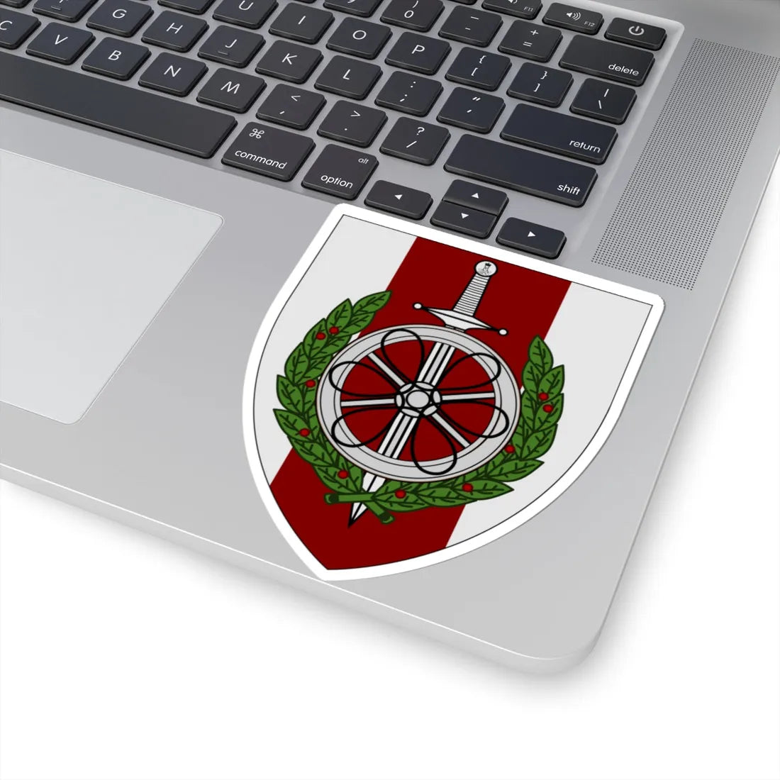 Coat of arms for DANILOG (Denmark) (Coat of Arms) STICKER Vinyl Kiss-Cut Decal - The Sticker Space