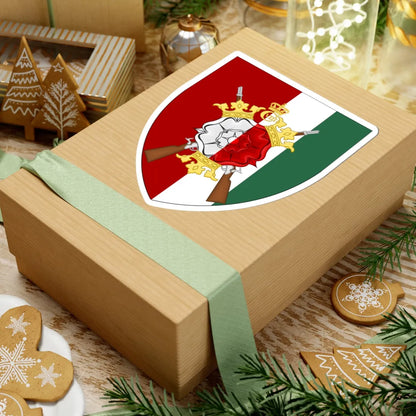 Coat of arms for Funen Rifle Regiment (Denmark) (Coat of Arms) STICKER Vinyl Kiss-Cut Decal - The Sticker Space