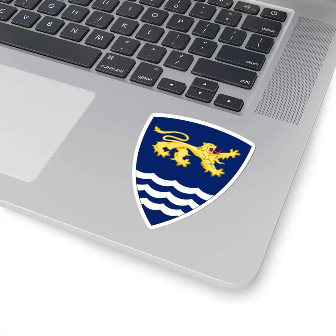 Coat of arms for Jutland Battle Group (Denmark) (Coat of Arms) STICKER Vinyl Kiss-Cut Decal - The Sticker Space