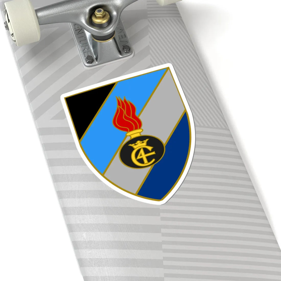 Coat of arms for Jutlandic Assembling Area (Denmark) (Coat of Arms) STICKER Vinyl Kiss-Cut Decal - The Sticker Space