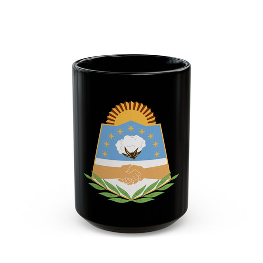 Coat of Arms Formosa Argentina - Black Coffee Mug-15oz-The Sticker Space