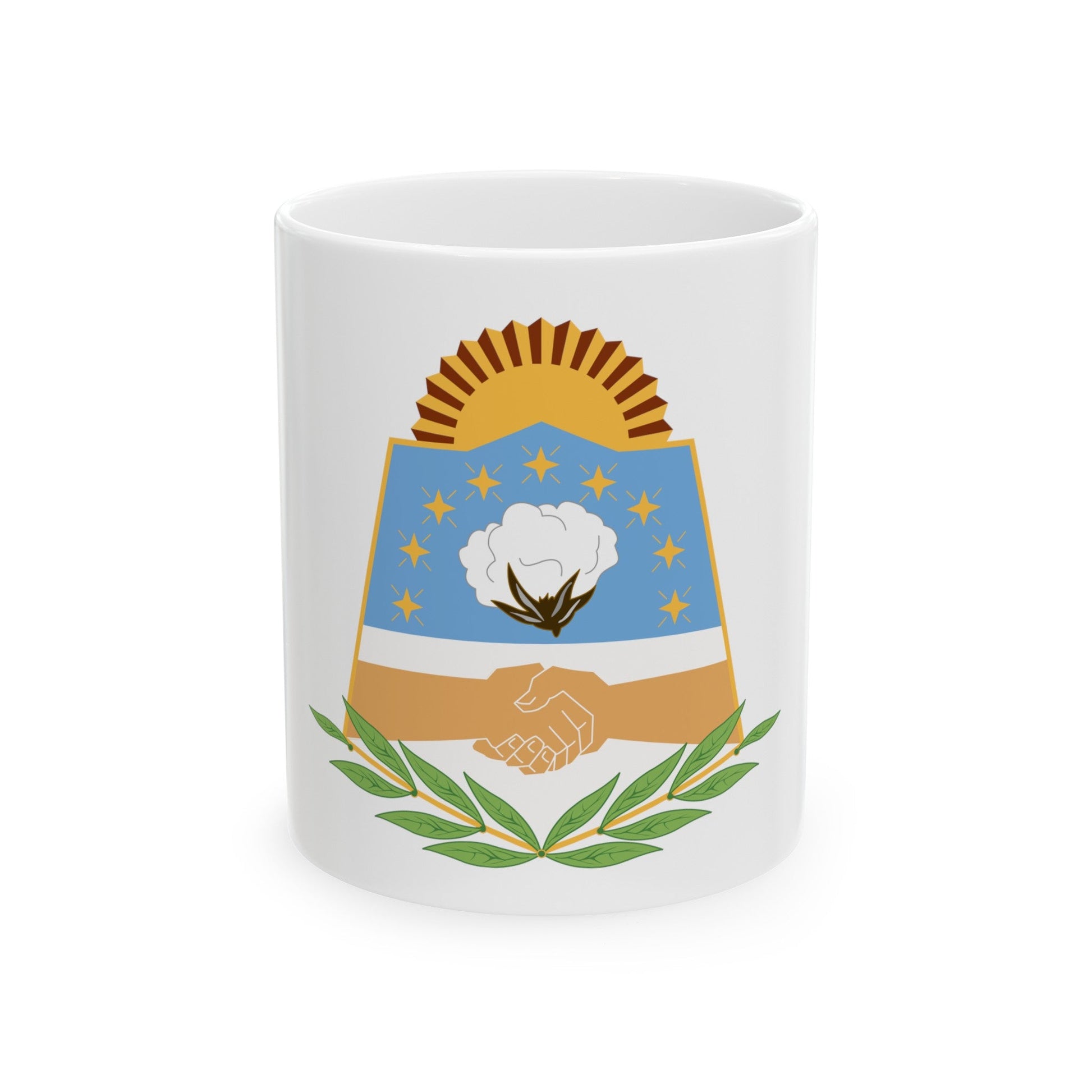 Coat of Arms Formosa Argentina - White Coffee Mug-11oz-The Sticker Space