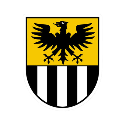 Coat of arms Gallspach (Austria) (Coat of Arms) STICKER Vinyl Kiss-Cut Decal 2 Inch White - The Sticker Space