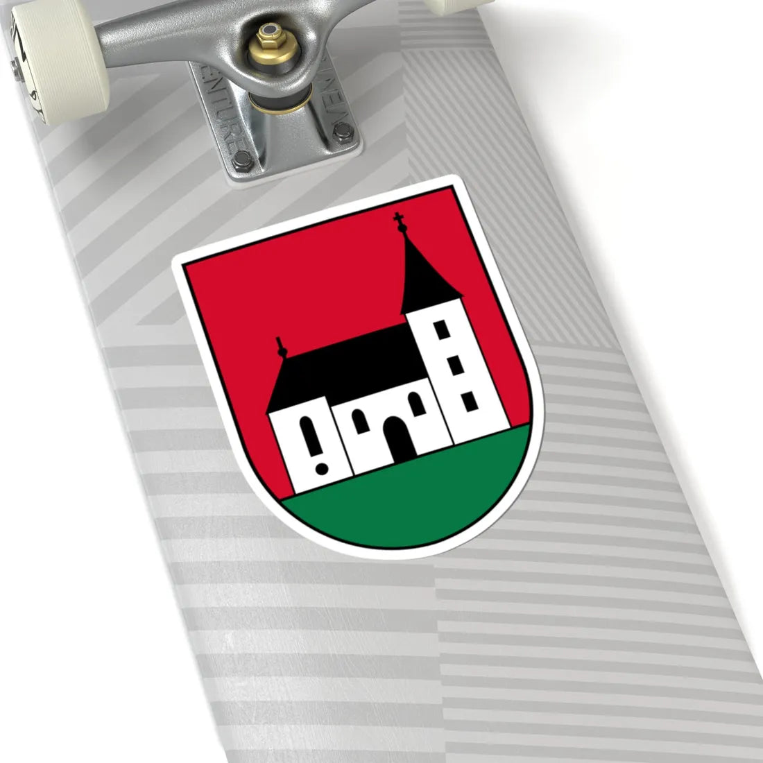 Coat of arms Grieskirchen (Austria) (Coat of Arms) STICKER Vinyl Kiss-Cut Decal - The Sticker Space